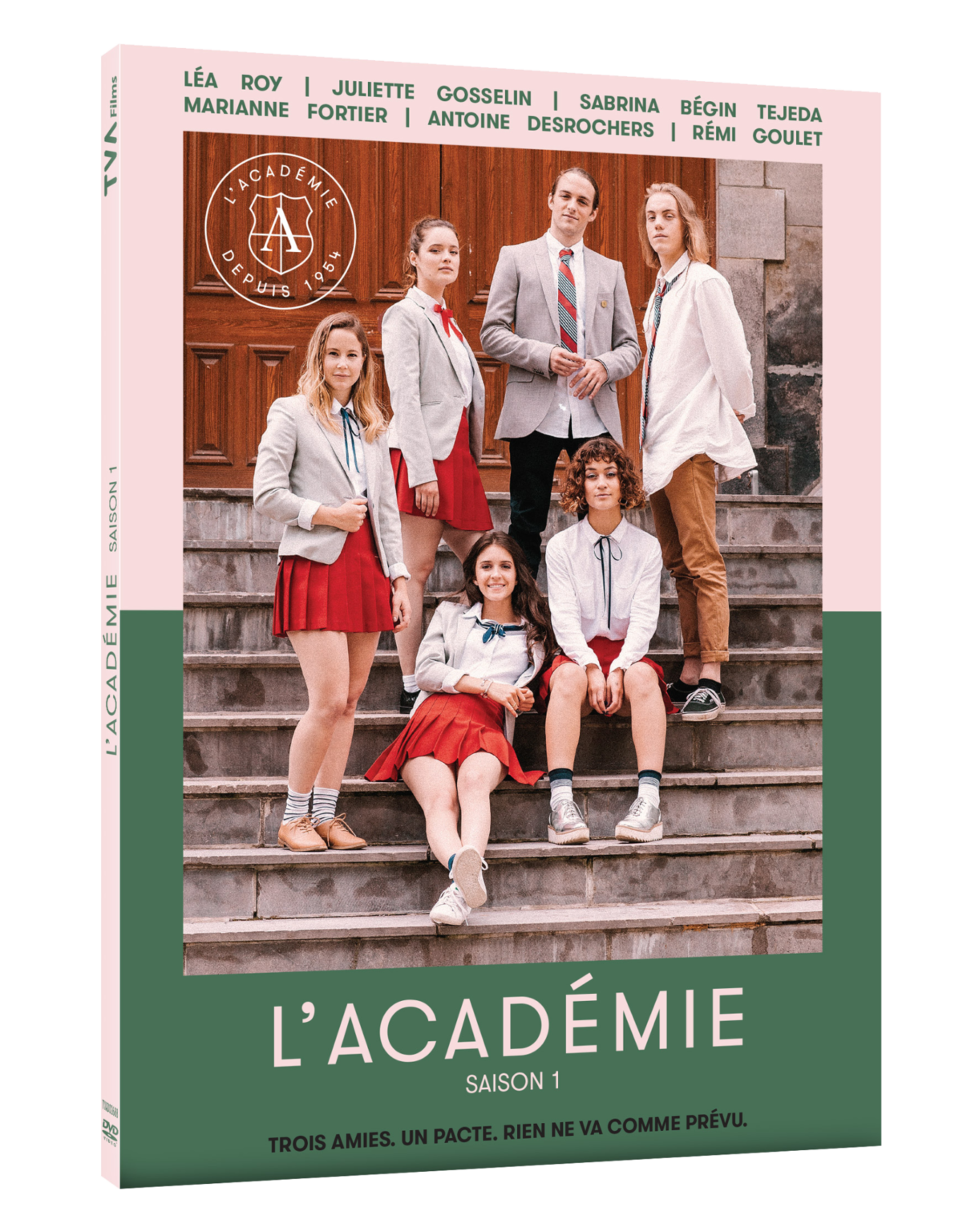 L'Académie saison 1 est maintenant disponible en DVD et sur iTunes ...