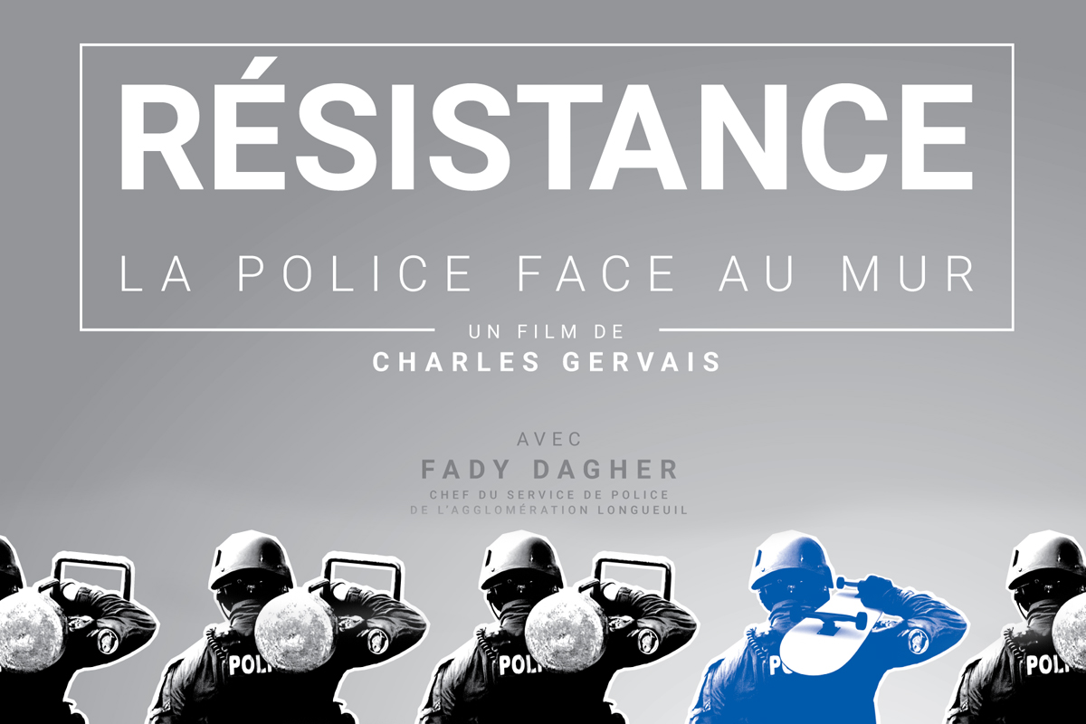 « RÉSISTANCE: LA POLICE FACE AU MUR » en première aux RVQC 2020 et dévoilement de l'affiche