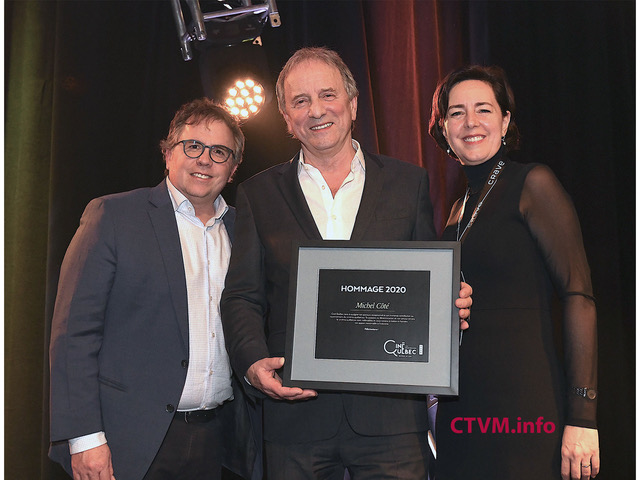 Michel Côté reçoit l'Hommage Ciné Québec 2020