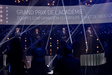 35es prix Gémeaux : les services de l'information du Groupe TVA et de Radio-Canada reçoivent le Grand prix de l'Académie