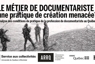 INVITATION - Lancement de l’étude « Le métier de documentariste : une pratique de création menacée? »