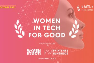 Concourrez pour Women in Tech for Good : le 3e Prix des MTL Tech awards