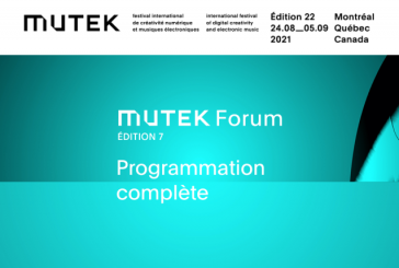 Découvrez la programmation complète de MUTEK Forum