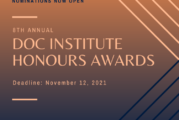 APPEL À CANDIDATURES pour le 8e Doc Institute Honours Awards