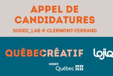 La SODEC vous fait parvenir l'Appel de candidatures pour SODEC_Lab @ Clermont-Ferrand 2022