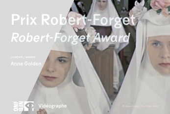 50 ans de Vidéographe : la cinéaste Anne Golden reçoit le premier prix Robert-Forget !