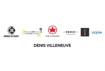 Le Gala Prix Prends ça court! annonce la création du Prix « Coup de Cœur » Denis Villeneuve