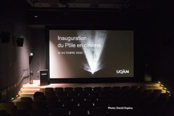 L’UQAM inaugure le Pôle en cinéma pour répondre aux besoins de l’industrie du film au Québec et ailleurs