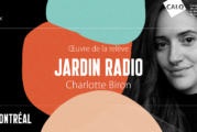 Prix du CALQ | Charlotte Biron remporte le prix Œuvre de la relève à Montréal 2022 pour son roman Jardin radio