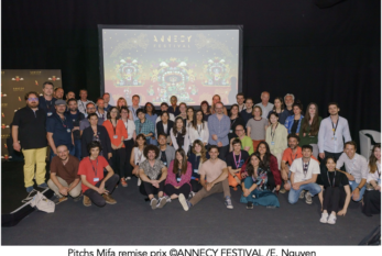 Festival d'Annecy - LA PETITE CAVALE triplement récompensé aux Pitchs MIFA 2023