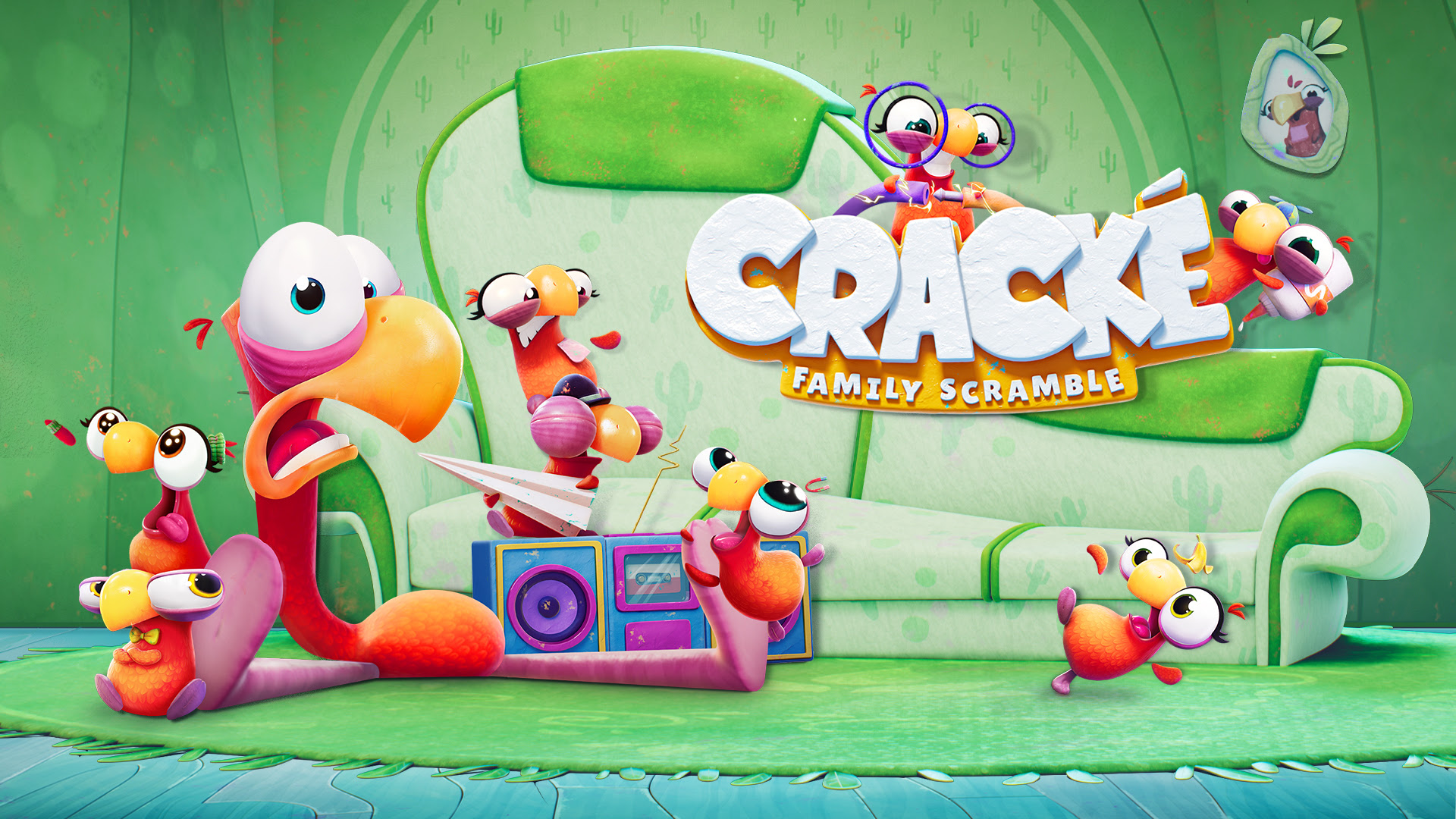 CAKE will distribute the new series Cracké la famille s’explode from Squeeze!