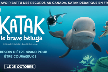 Katak, le brave béluga sur plus de 300 écrans en France