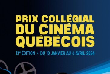Le Prix collégial du cinéma québécois dévoile l’affiche de sa 13e édition!