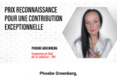 PRIX NUMIX – Phoebe Greenberg Prix Hommage 2024 le 29 mai à l’Espace St-Denis